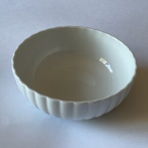 GEORG JENSEN BERNADOTTE BREAKFAST BOWL WHITE PORCELAIN NWOT